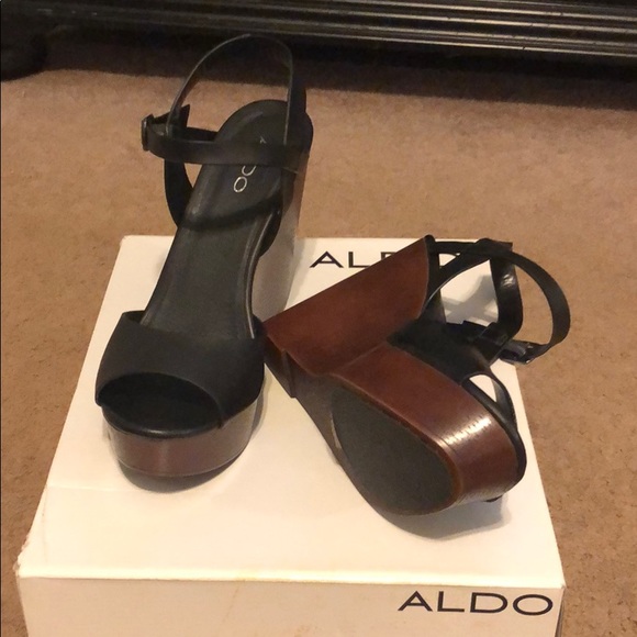 Aldo Shoes - Aldo Hardney wedges.